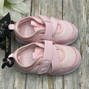Baby Girls Cross Strap Sneakers Shoes Size 6
